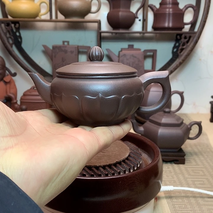 茶壶紫砂原矿紫砂壶