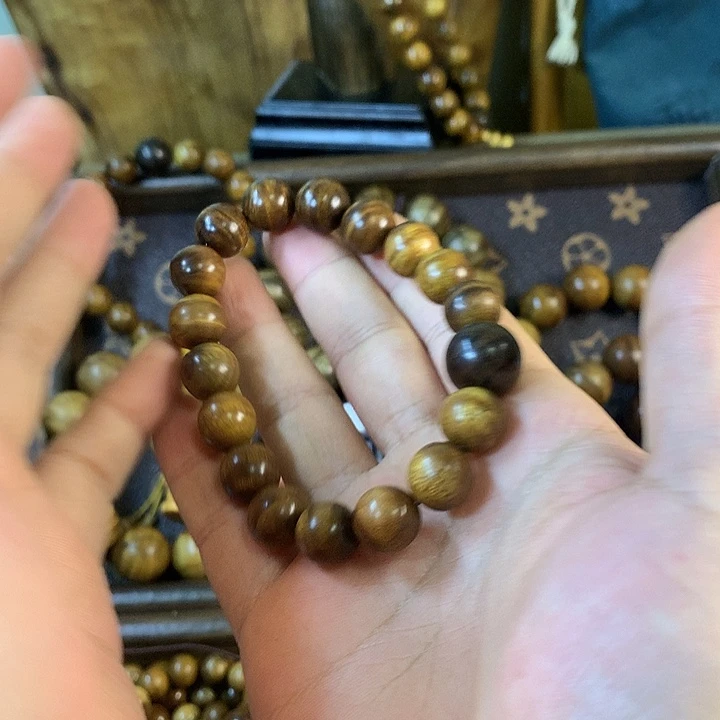 金丝楠手串1.2单圈
