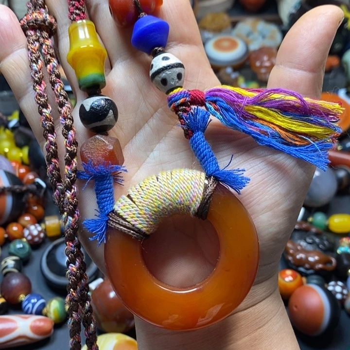 玛瑙/玉髓未镶嵌颈饰