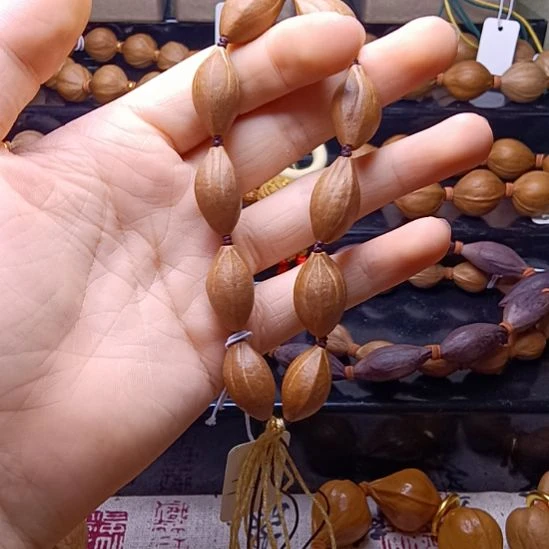 手串/手链橄榄核橄榄核手串三花铁核柳叶1.3