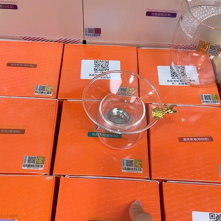 手工艺品玻璃禾器茶器现货现发