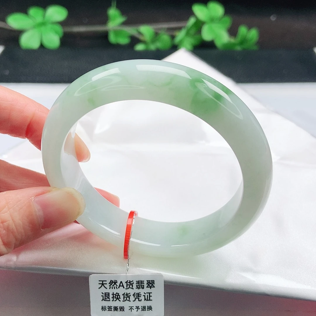未镶嵌手镯翡翠56圈
