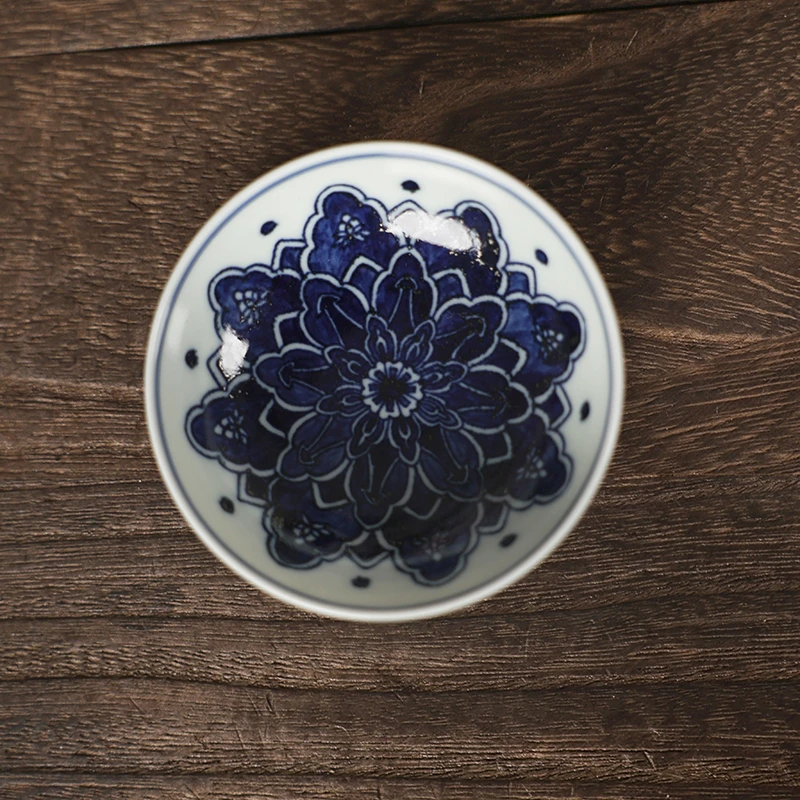 【央广非遗】曼陀罗普洱杯 陶瓷茶杯（moshe818）