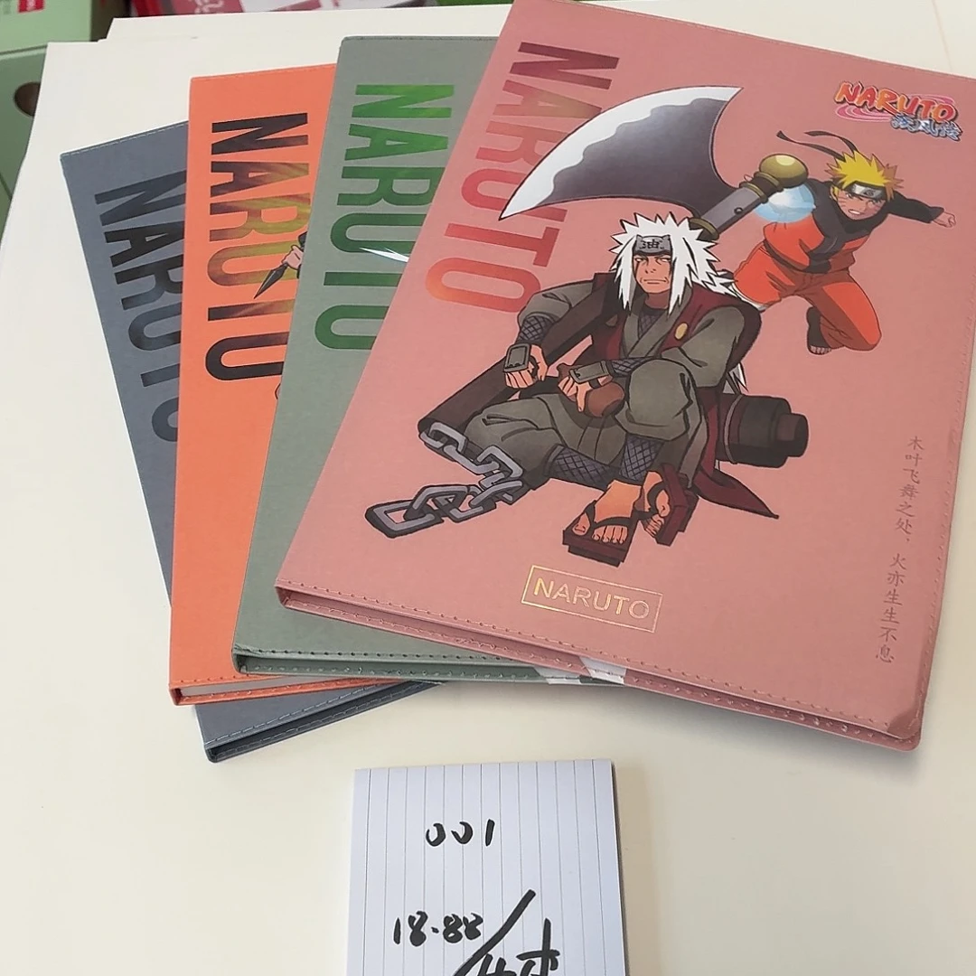 得力PZT1696火影忍者本子4本