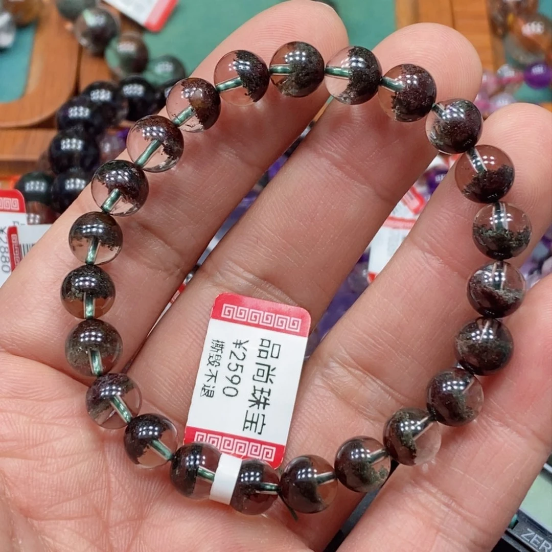 水晶手串未镶嵌天然