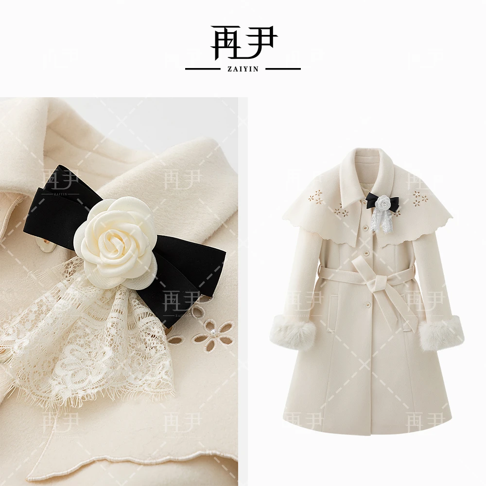 【浮光清梦】冬季小众轻奢时尚休闲气质气质羽绒大衣G24DT121083