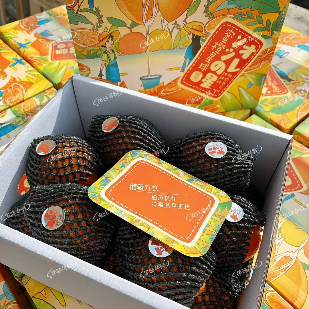 贝壳农业  蜜橙星球 赣南脐橙 净重7斤 带箱重量8斤左右 大概17颗