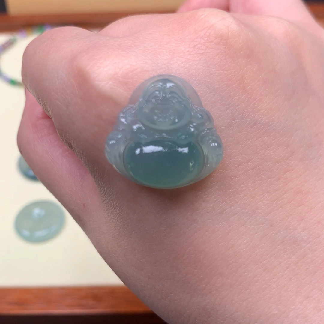 定制翡翠未镶嵌佛公