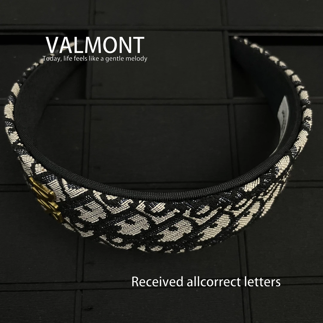 【301】VALMONT高级感发箍女高颅顶显脸小ins风网红头饰时尚高级感