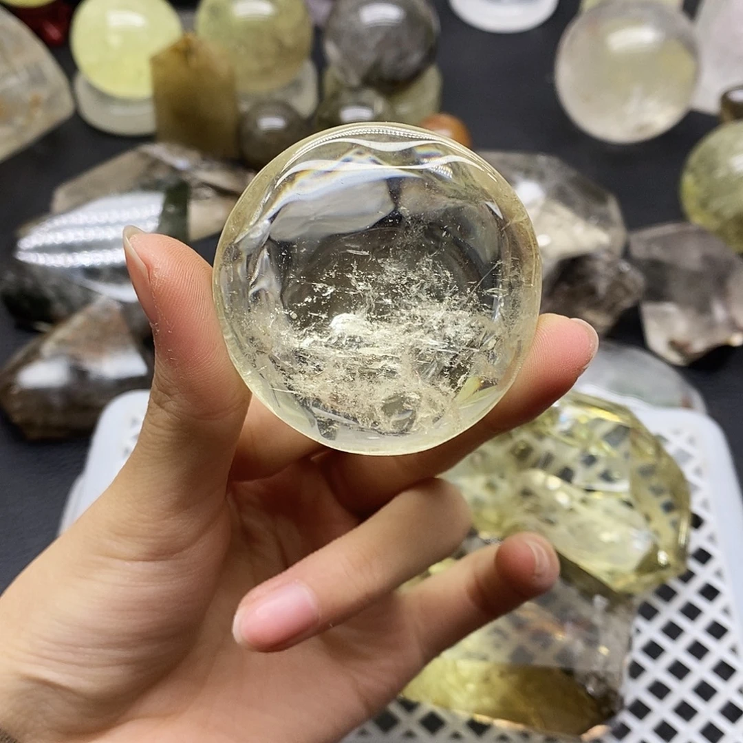 未镶嵌珠宝半成品水晶233水晶石