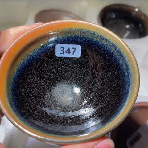 茶盏原矿原釉柴烧建盏