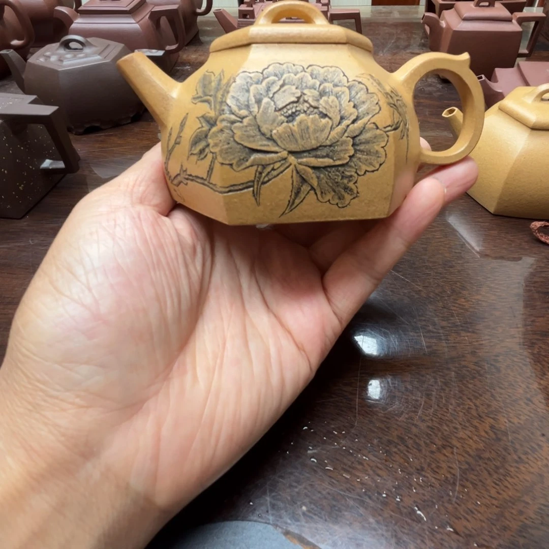 茶壶紫砂黄金段泥160c c