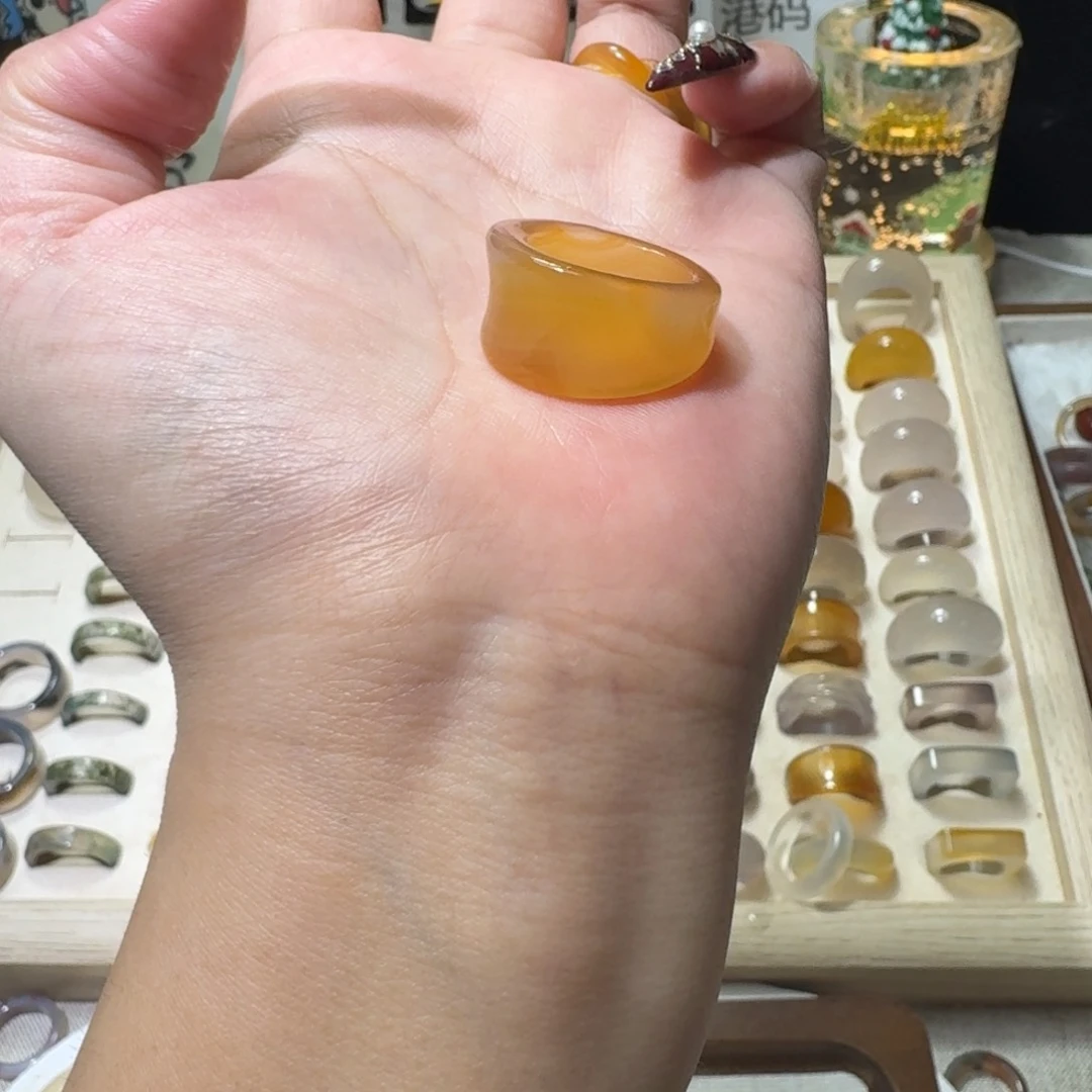 合金戒指玛瑙/玉髓866港12