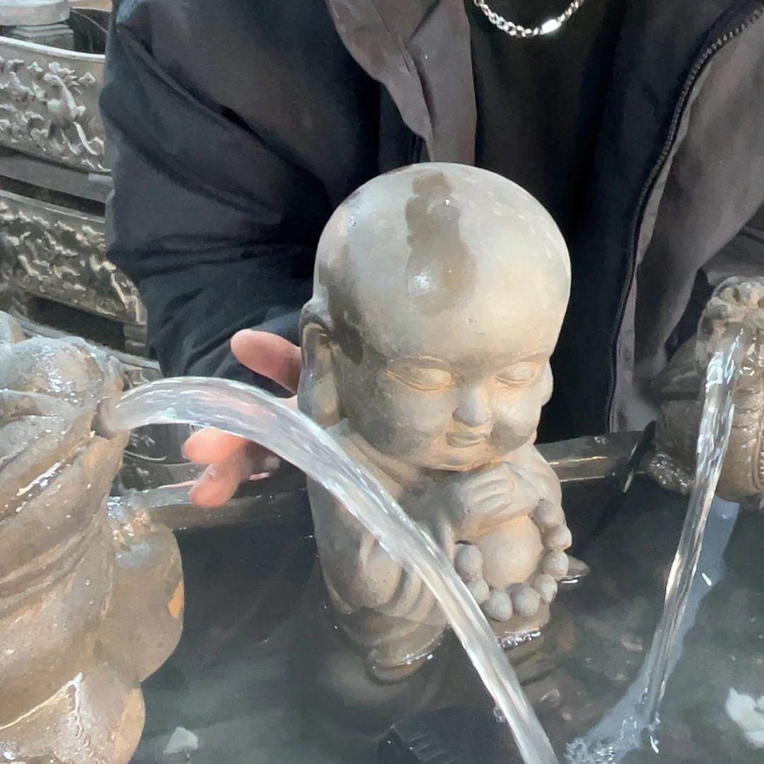 沙弥小和尚 捡漏