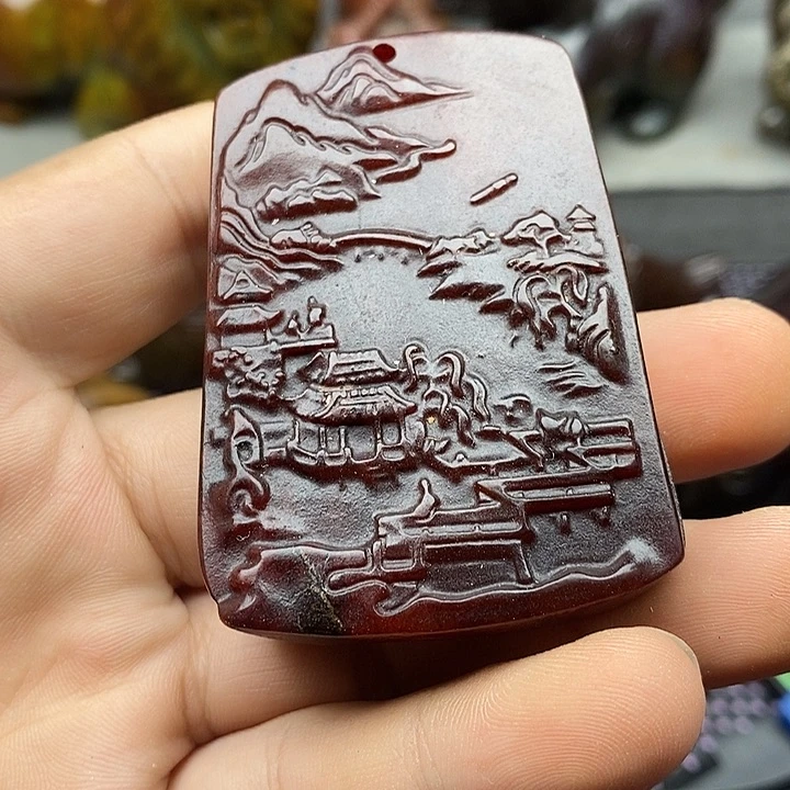 未镶嵌蛇纹石玉颈饰