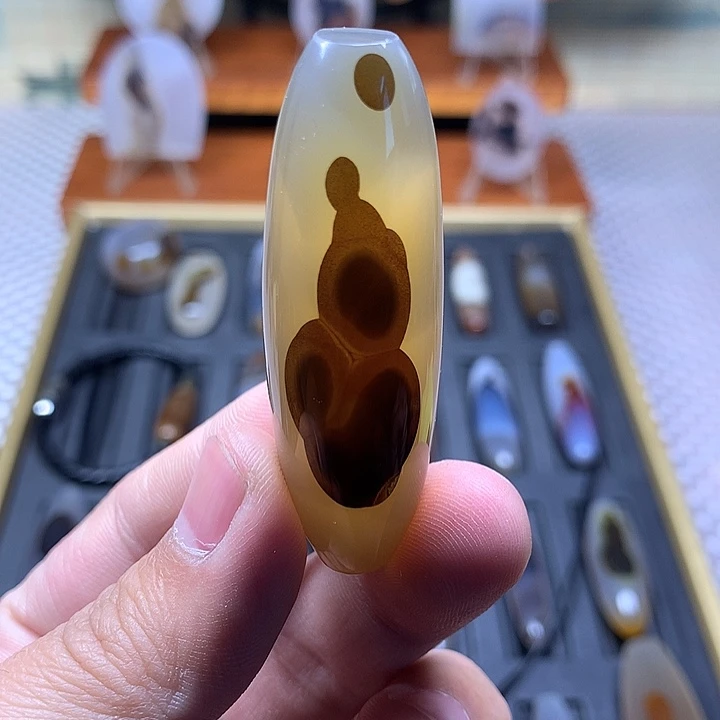 玛瑙/玉髓未镶嵌颈饰