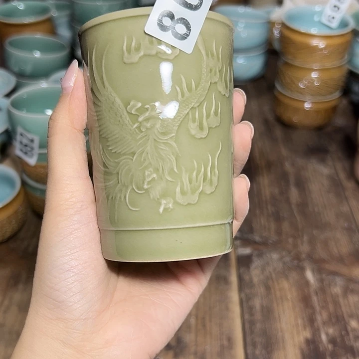 云间青瓷龙泉小米茶器