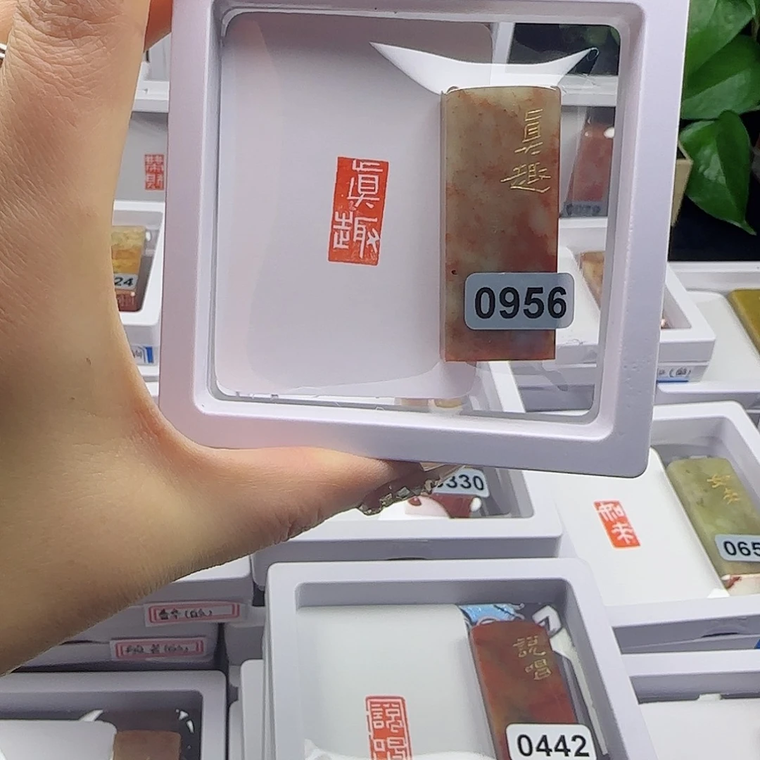 寿山石印石梵****师真趣1×2