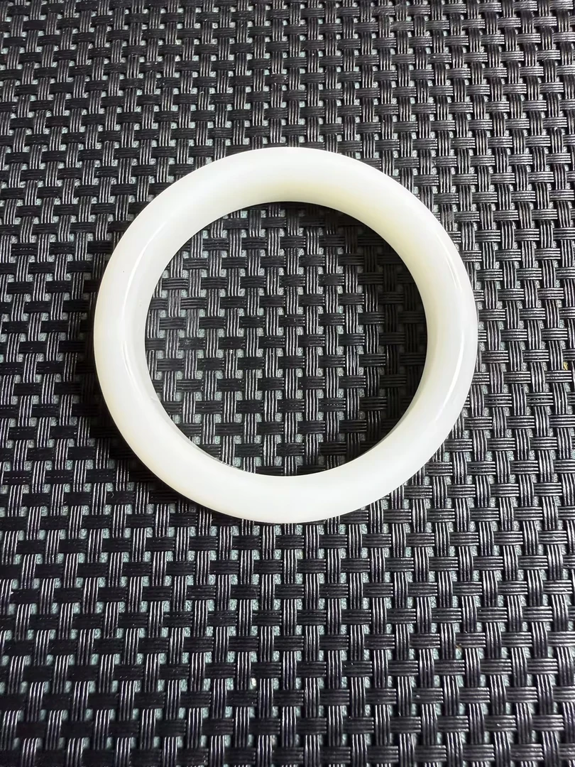 一级白轮胎手镯精致百搭 E4553