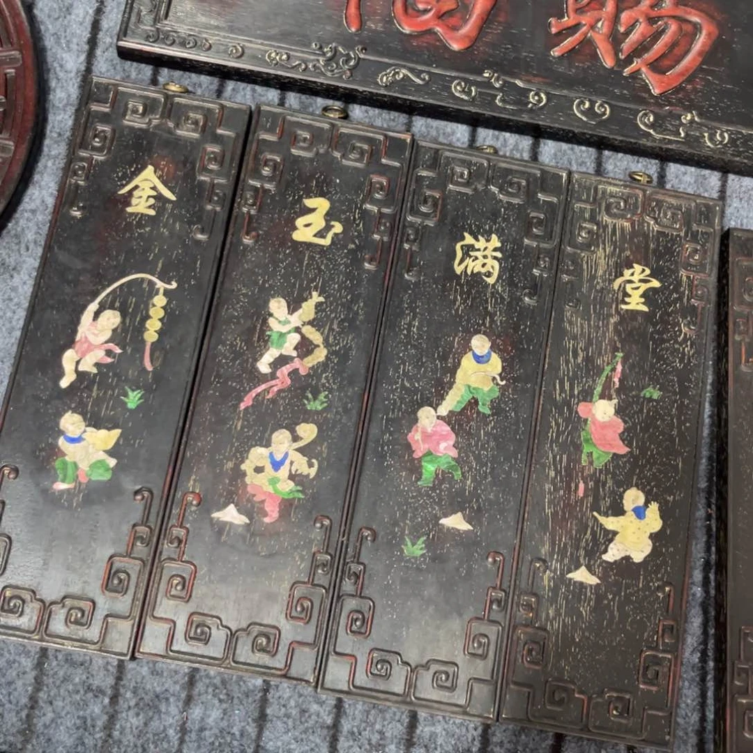 木非洲紫檀木雕牌匾挂匾