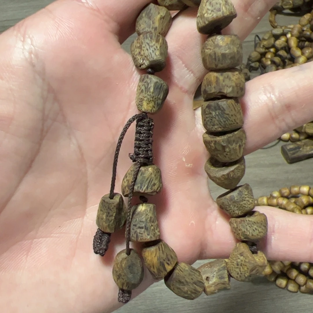 沉香木手串糖结树丁单圈9.2克