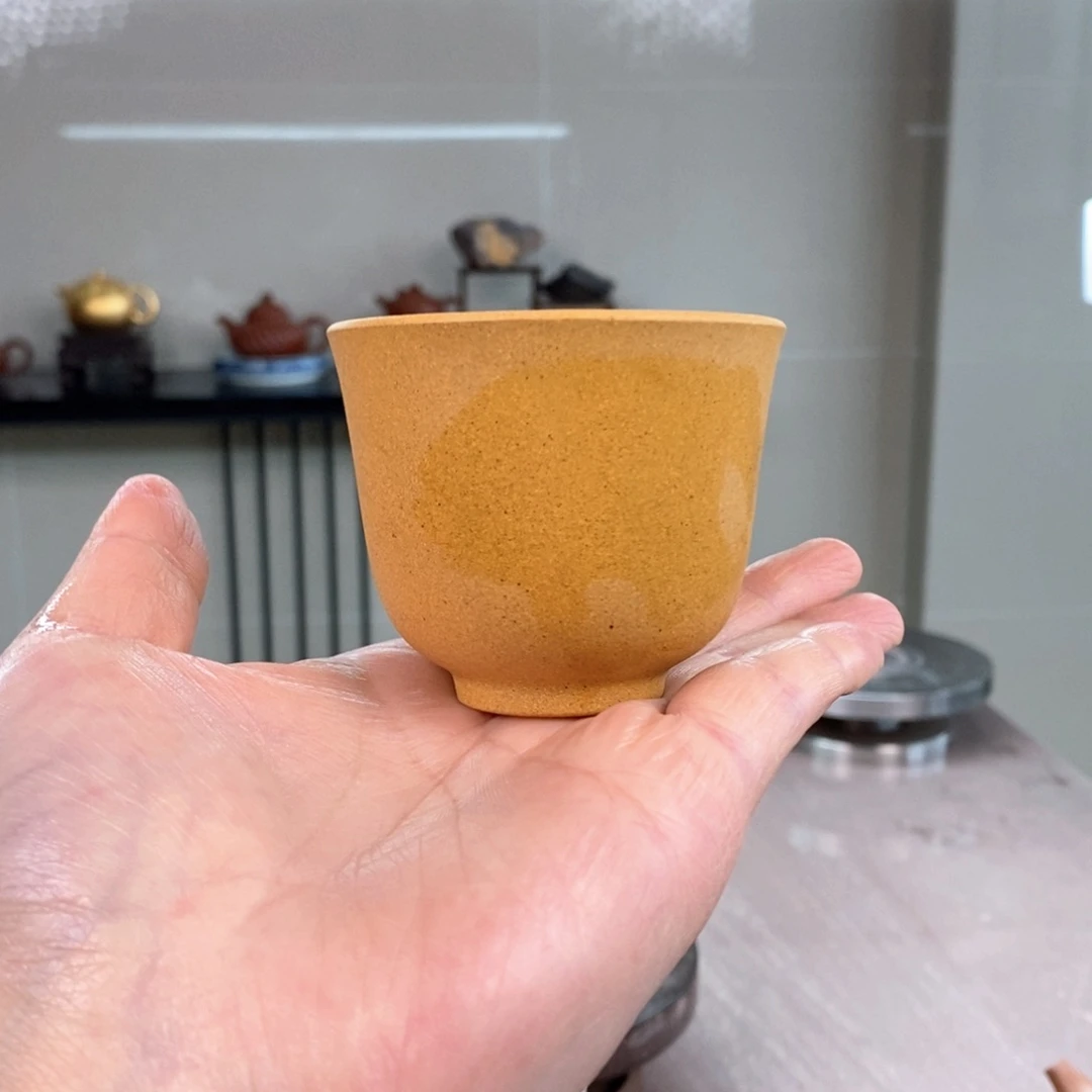 茶壶紫砂黄金段泥主人杯