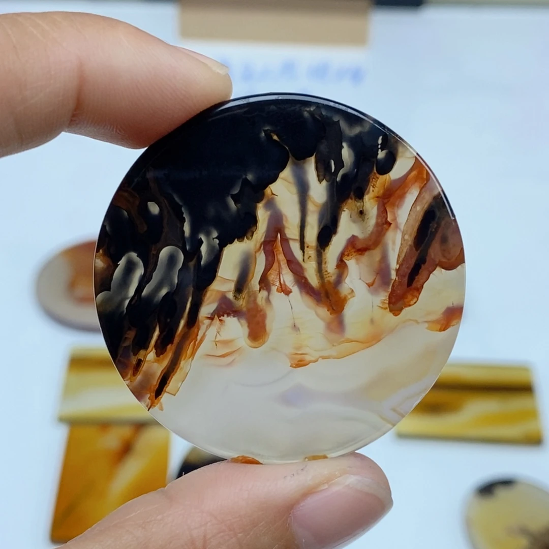 玛瑙/玉髓未镶嵌珠宝半成品