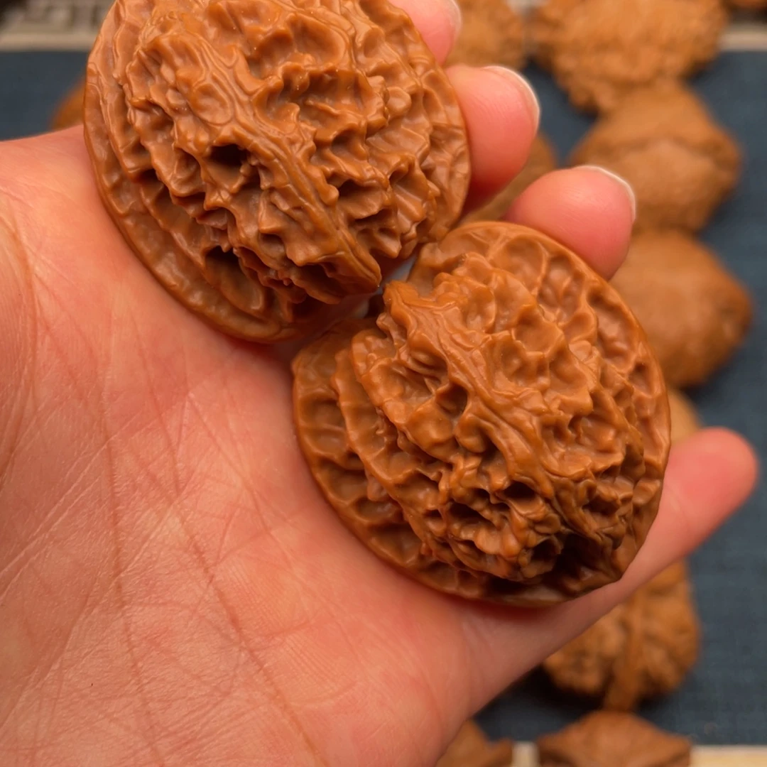 把件文玩核桃37原桩苹果