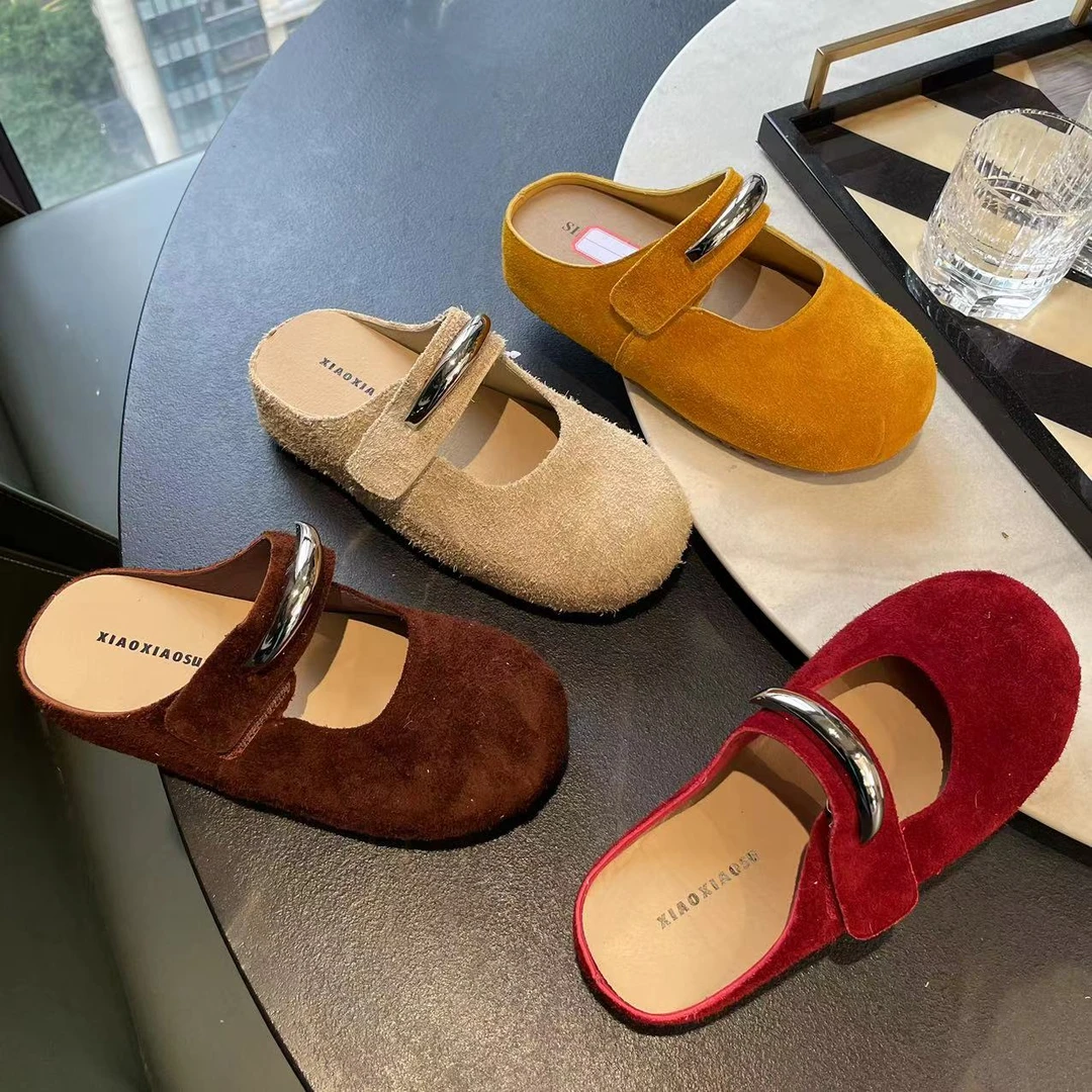 CC-厚底包头半拖百搭休闲舒适外穿气质时尚 ;EXX55446