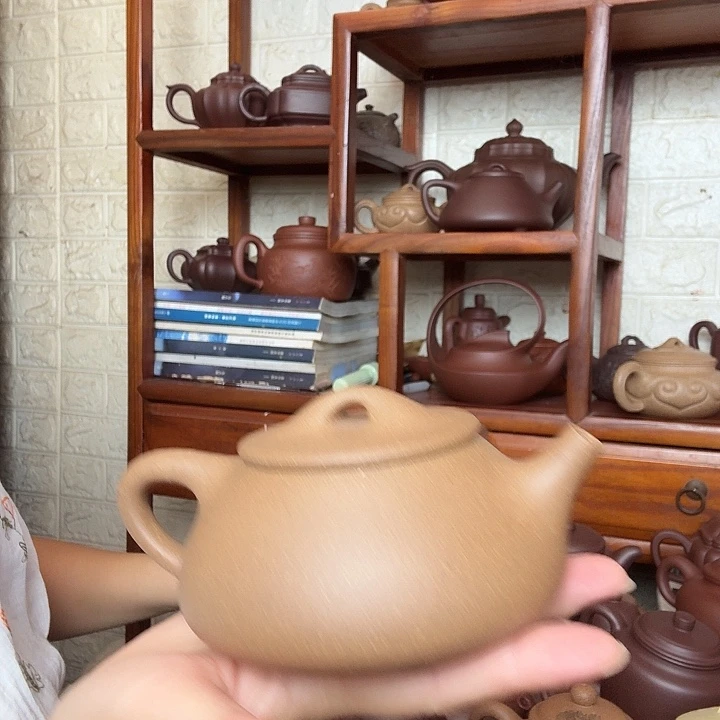 茶壶紫砂石瓢260cc半手工