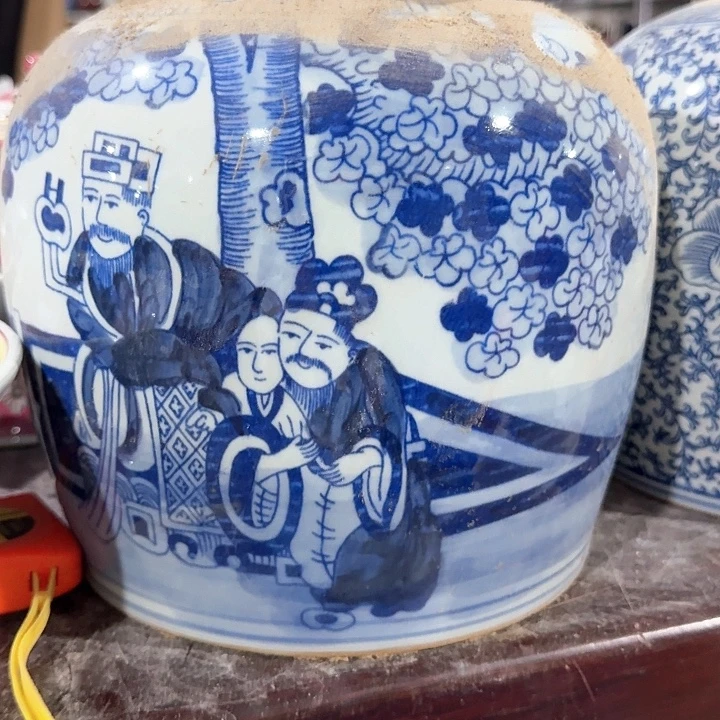 古***月景德镇陶瓷艺术品