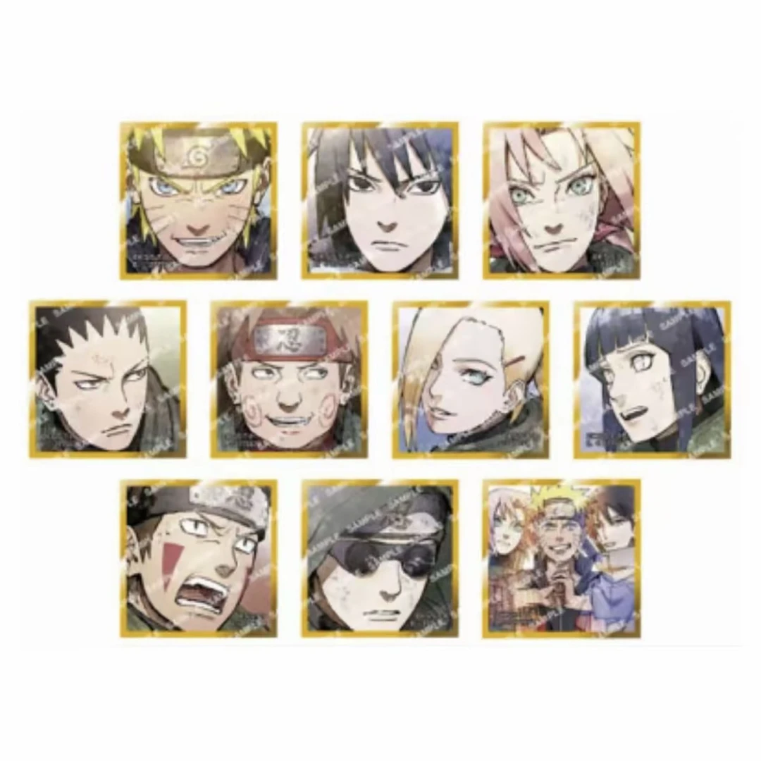 火影忍者 豆豆色纸第三弹（默认代拆）