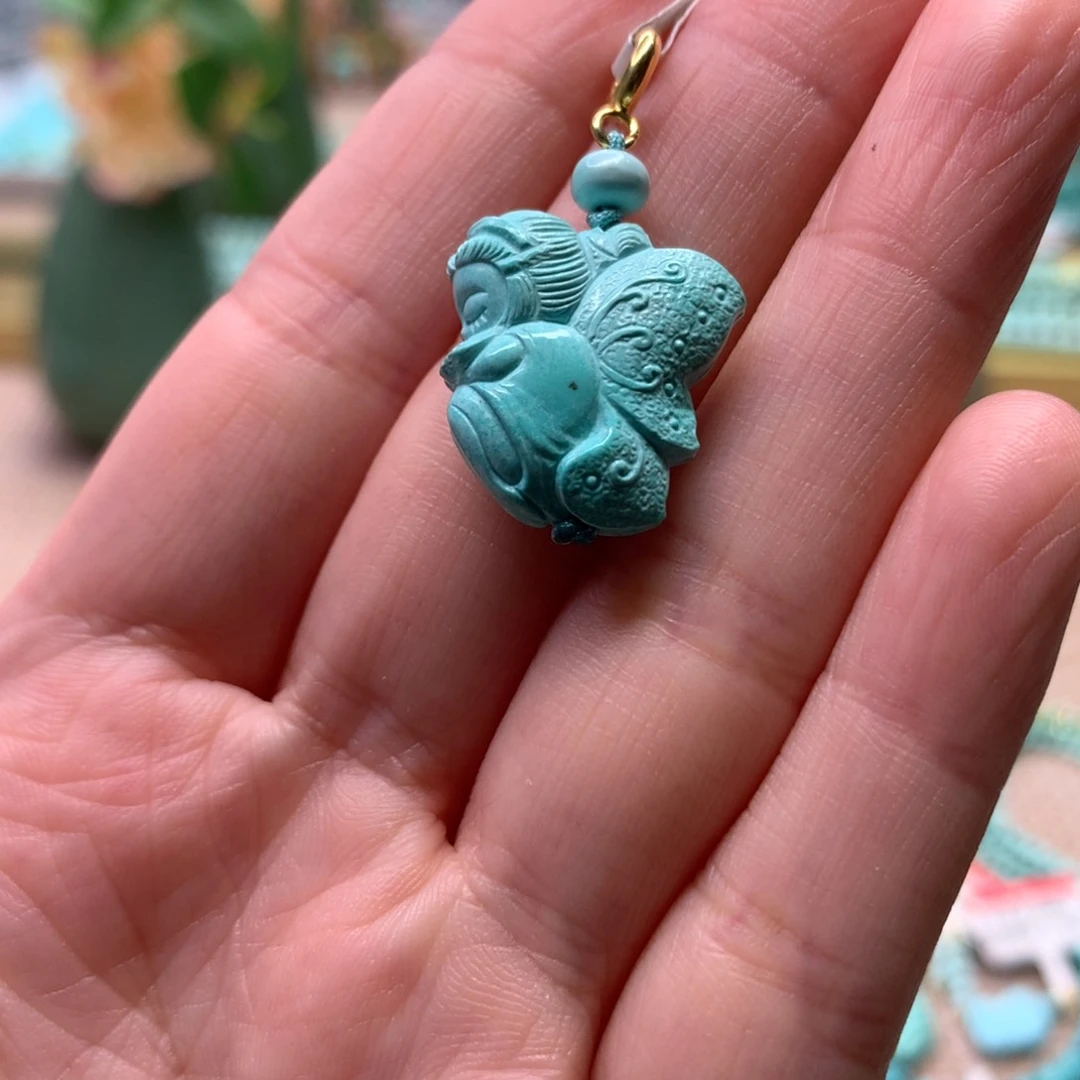 绿松石未镶嵌配饰