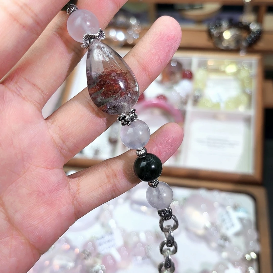 心***琐未镶嵌水晶手链水晶