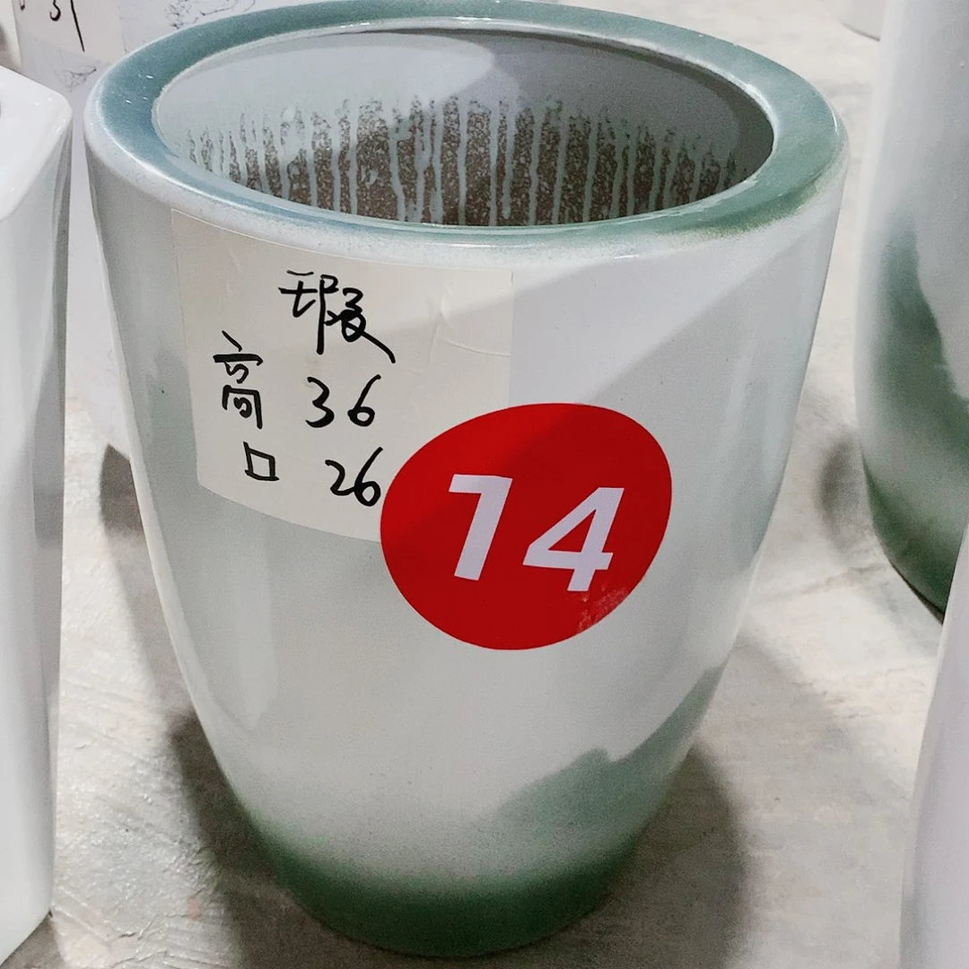 【闪购商品】陶瓷花盆默认瑕疵
