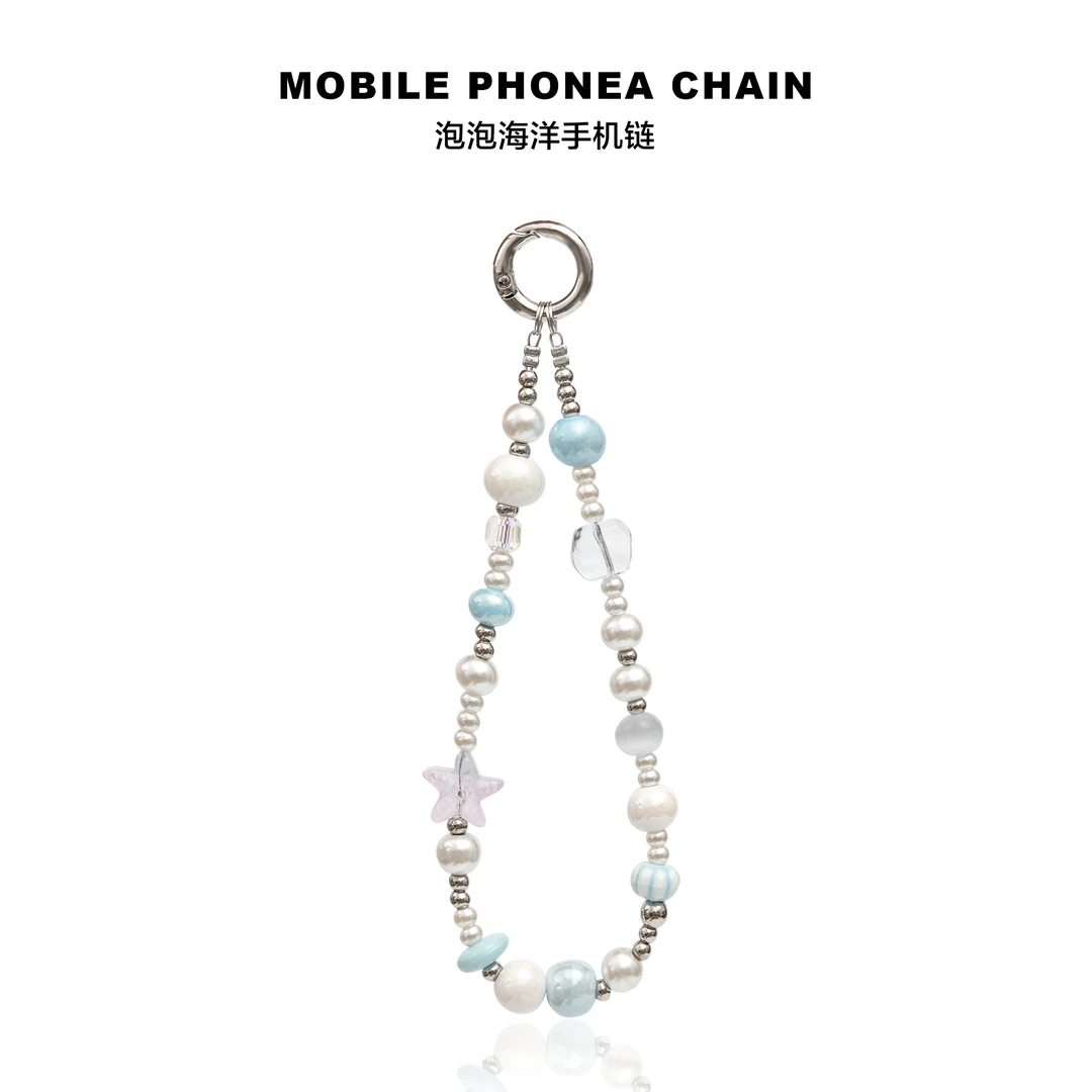 新款原创手机挂绳泡泡挂件手机链相机挂饰防丢防摔女士手机挂绳