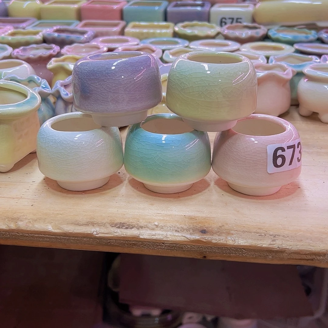 陶瓷花盆当场凑满12包邮