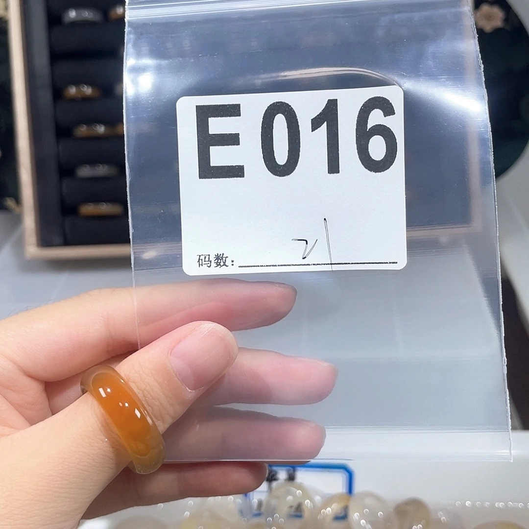 玛瑙/玉髓戒指合金016