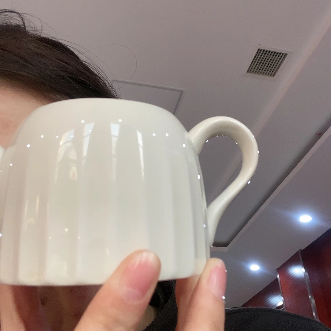 瓷片陈氏定窑素面公杯