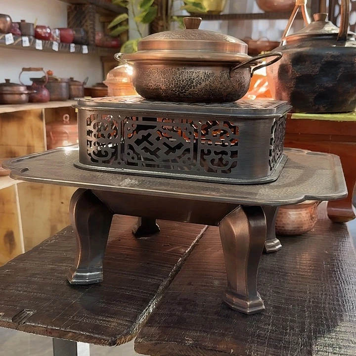 滴***嗒紫铜手工制作观火炉
