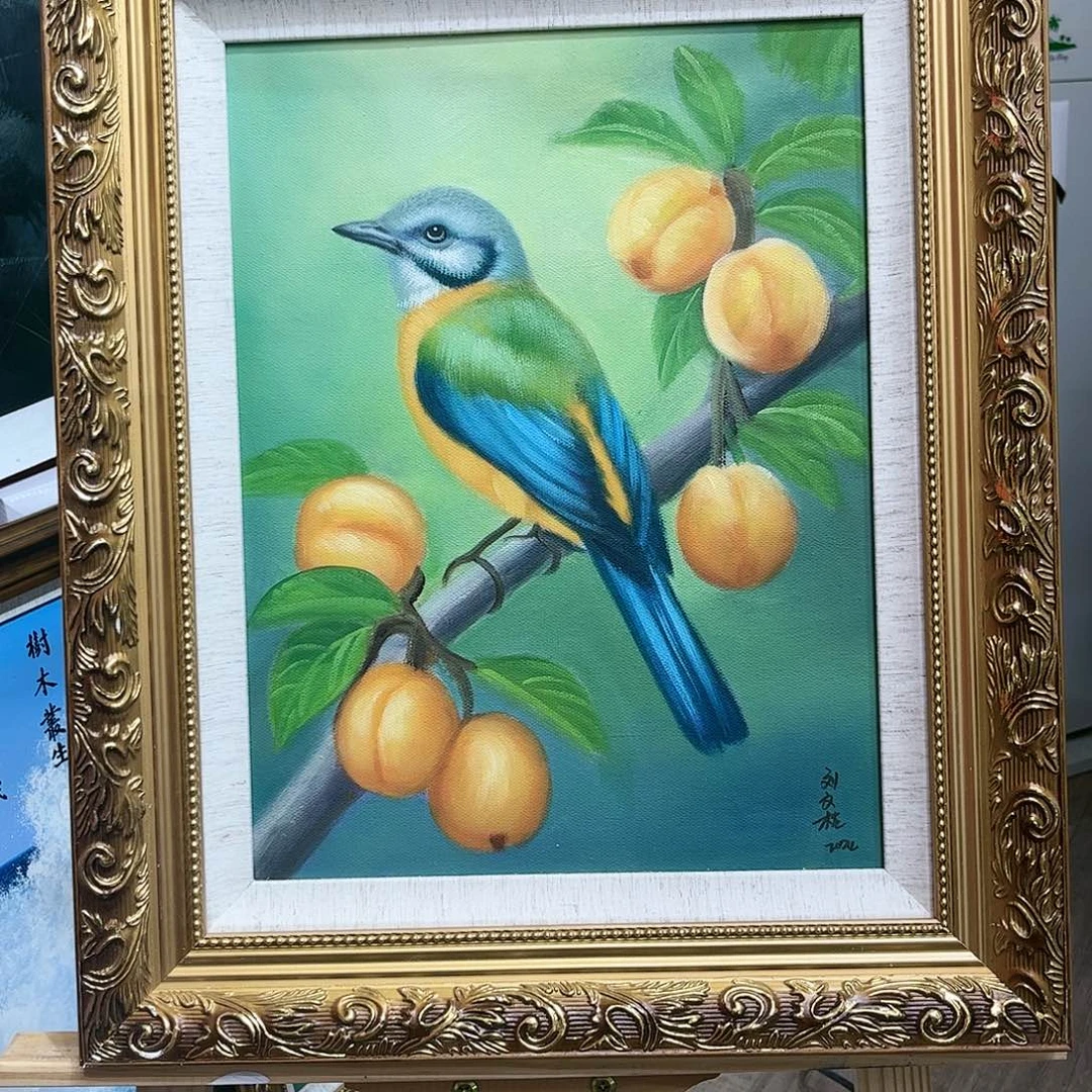 油画刘文桂油画作品