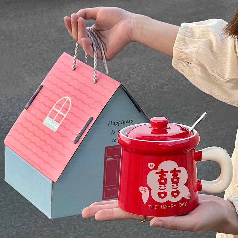 新婚礼物送新人结婚送新娘高级实用送姐妹闺蜜杯子订婚高档伴手礼