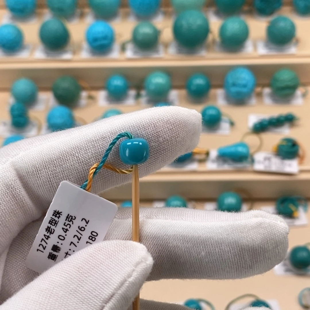 绿松石未镶嵌精品高瓷绿松石哦