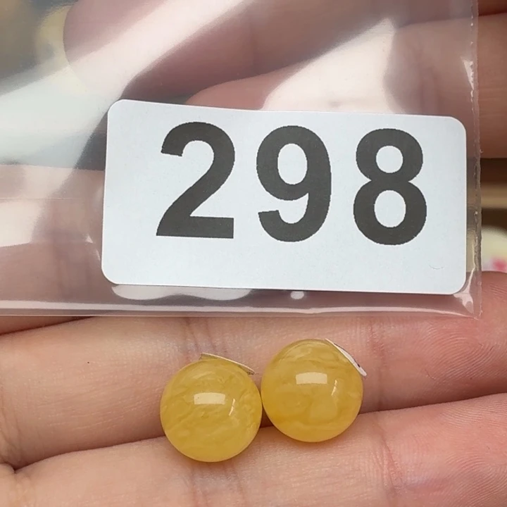 ༒***༒未镶嵌琥珀裸石蜜蜡10.8左右