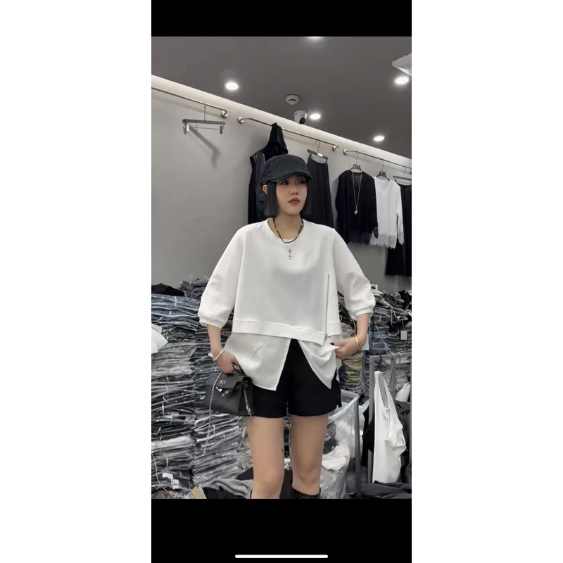 F6999【PINGJIE】2025高货小衫）新款舒适宽松设计感小众时尚百搭