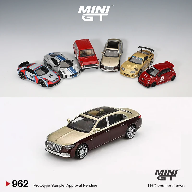 MINIGT 1:64 奔驰 Mercedes 迈巴赫 S680 仿真合金汽车模型 #962