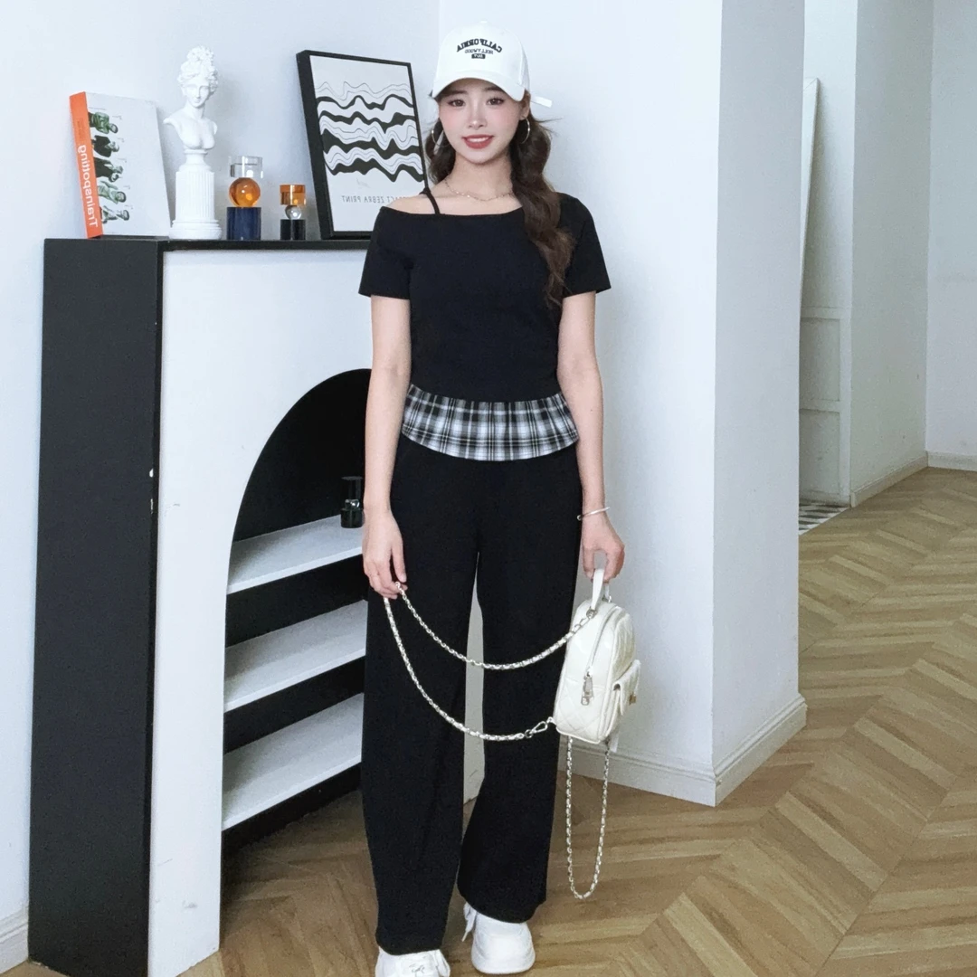 【小个子专属】IEF/爱依服2025新款夏季针织上下套裤~