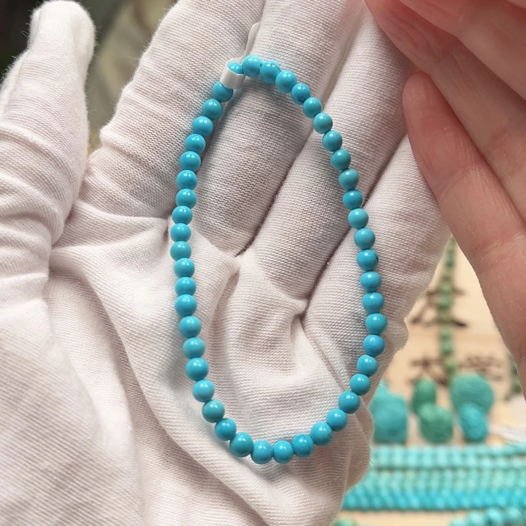 绿松石圆珠未镶嵌