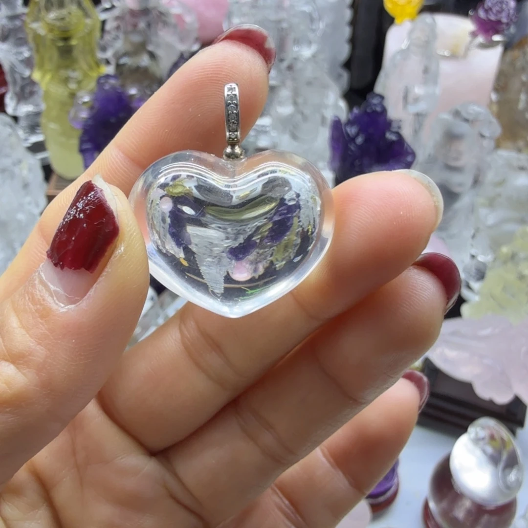 珠宝半成品水晶未镶嵌