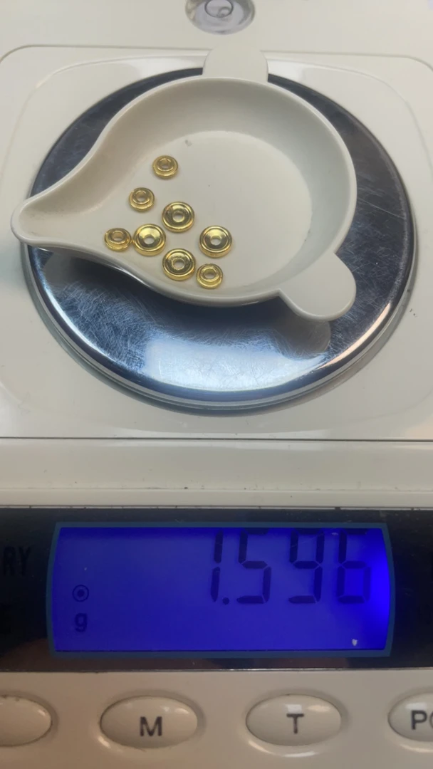 足金999配饰隔片